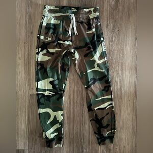 Munster Green and Brown Camouflage Joggers